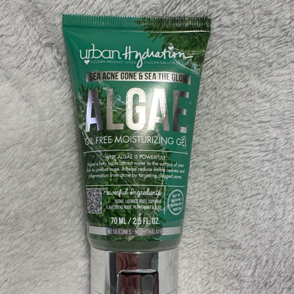 Urban Hydration Algae Oil-Free Moisturizing Gel – 70ml Acne Fighting Skincare